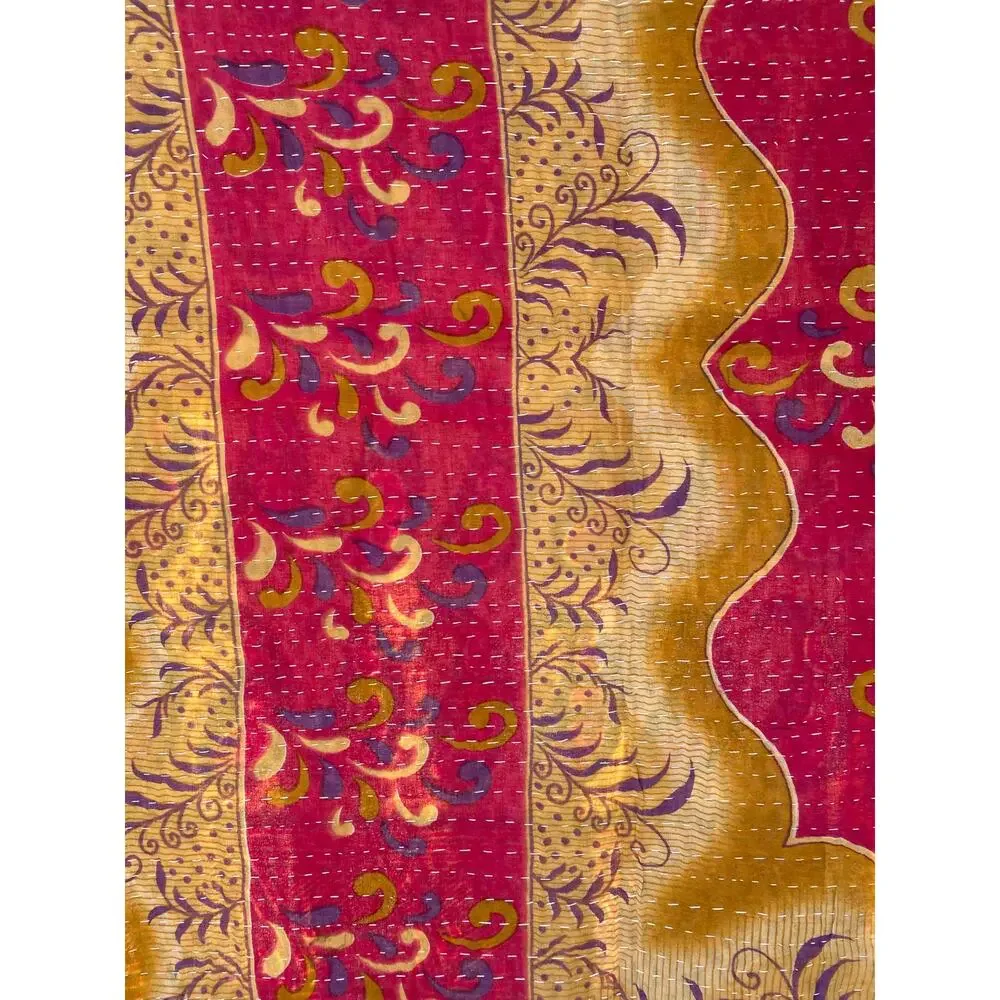 Brand New Kanta Double Sided Quilt South Asian